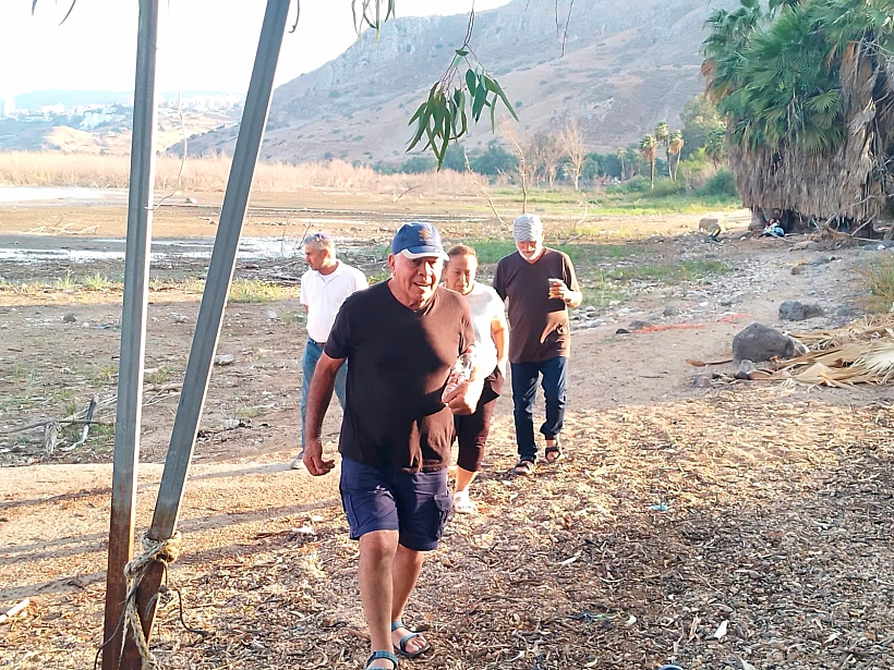 טיולים מודרכים בשביל סובב כינרת לתושבי הדרום