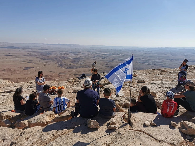 מפוני העוטף בטיול מודרך במצפה רמון