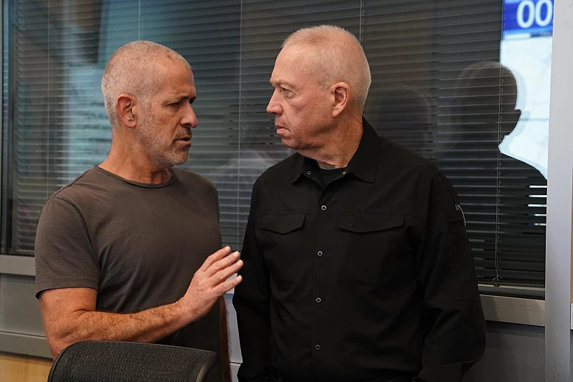 גלנט וראש שב"כ רונן בר