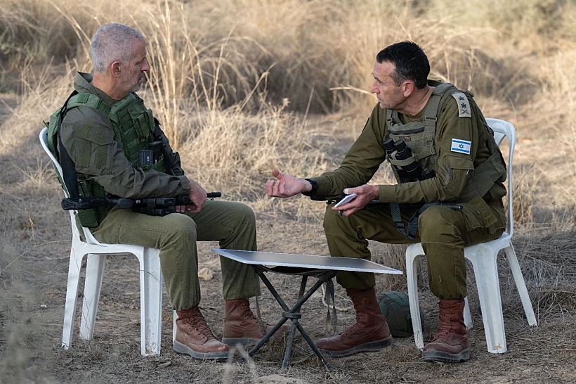 הרמטכ״ל וראש השב״כ בהערכת מצב בתוך רצועת עזה