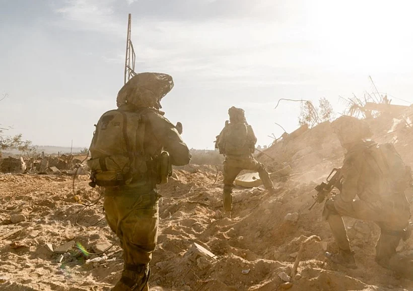 לוחמי צה"ל באזור עזה