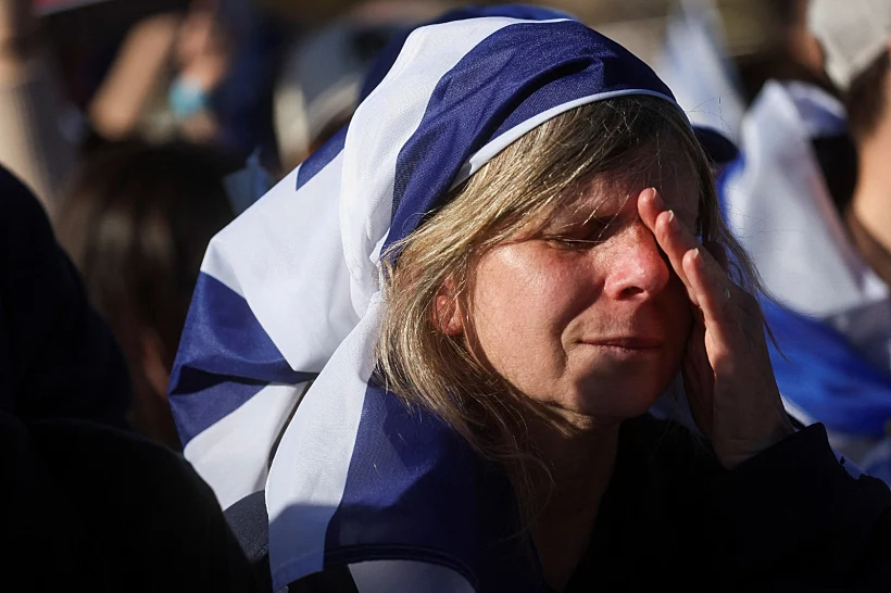 עצרת התמיכה בישראל בוושינגטון חרבות ברזל