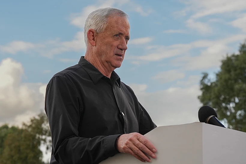 השר בני גנץ בפיקוד הצפון