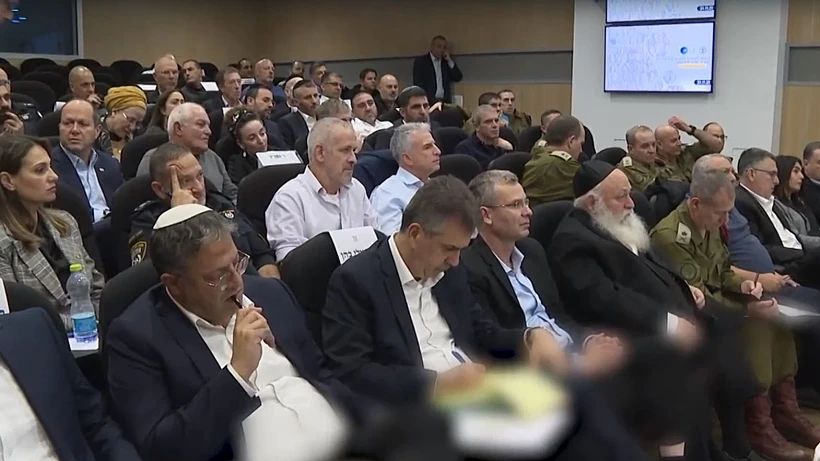 שרי הממשלה בדיון הדרמטי אמש