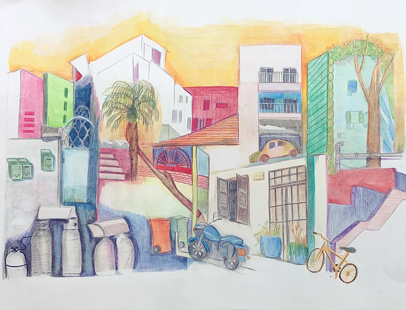 "אני רוצה לשאת בחלק מהנטל, הציורים משאירים אותי עסוקה"