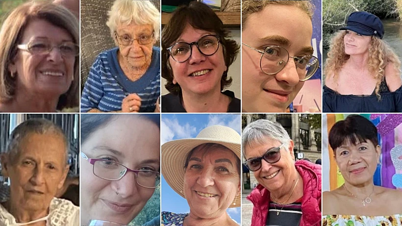 10 החטופות ששוחררו הערב