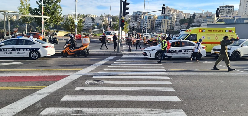 זירת הפיגוע בירושלים