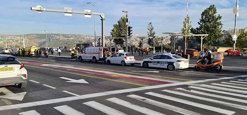 זירת הפיגוע בירושלים