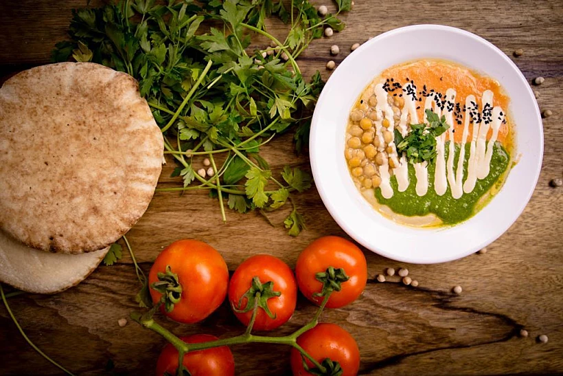 החומוס של טחינה