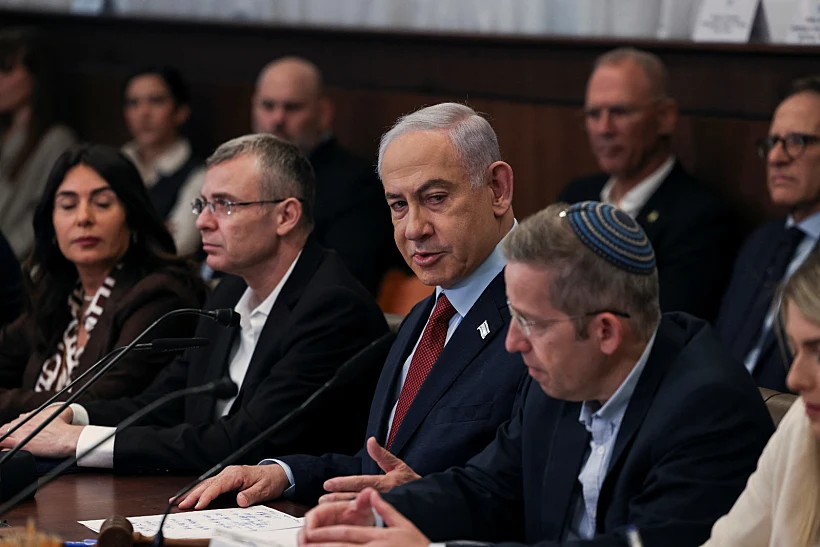 רה״מ נתניהו בפתח ישיבת הממשלה