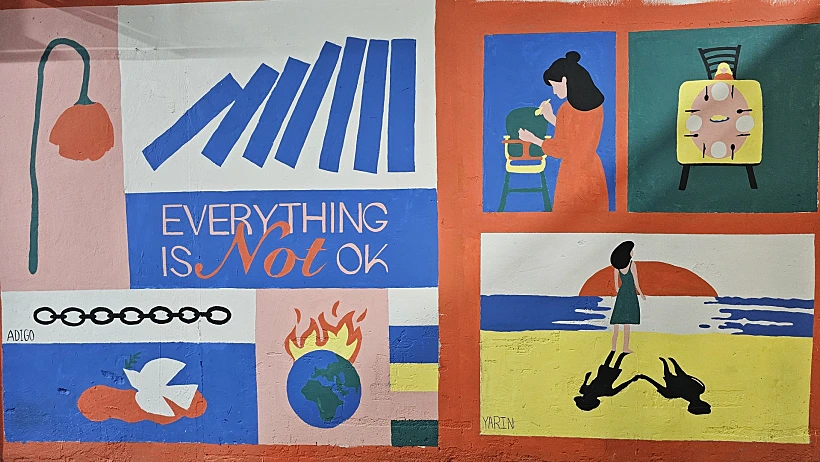 פרויקט ״קירות מדברים״ בחיפה