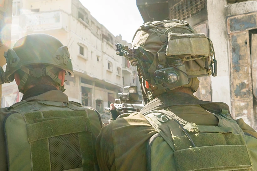 חרבות ברזל צה"ל חייל פעילות הכוחות ברצועת עזה