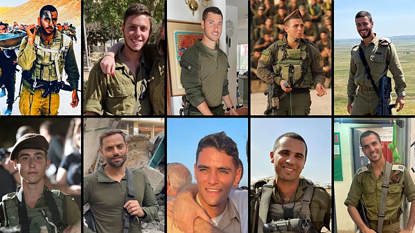 עשרת הנופלים בקרבות בצפון הרצועה אמש