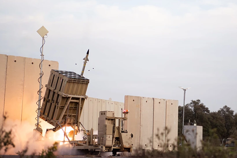 שיגור מיירטי כיפת ברזל