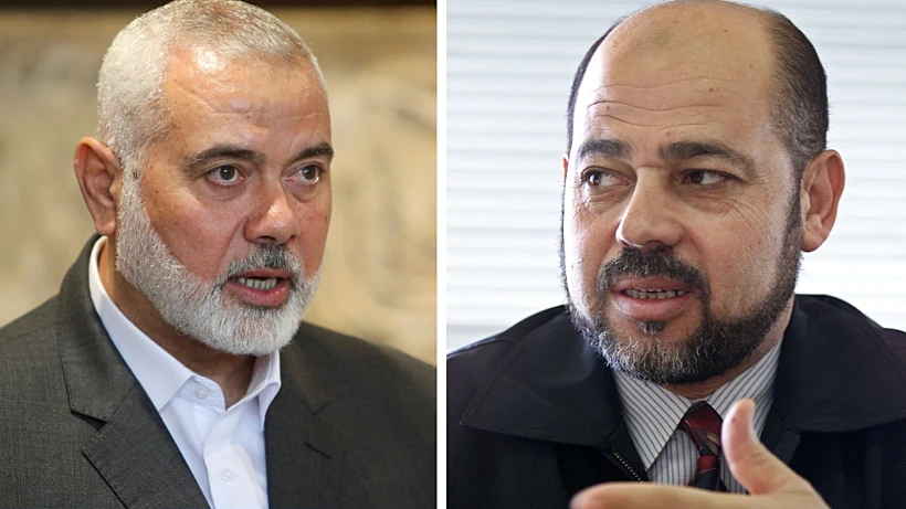 חמאס אסמאעיל הנייה ומוסא אבו מרזוק