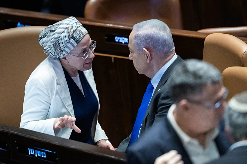 נתניהו וסטרוק. קיבלה למשרדה תוספת של מיליונים