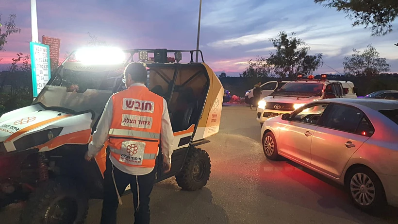 זירת הפיגוע במחסום רנתיס