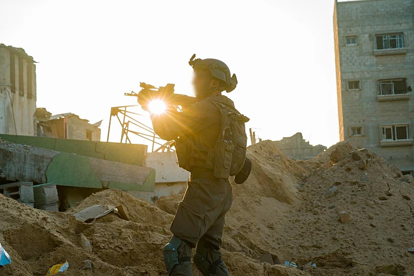 פעילות אוגדה 36 בשג'אעיה רצועת עזה חרבות ברזל