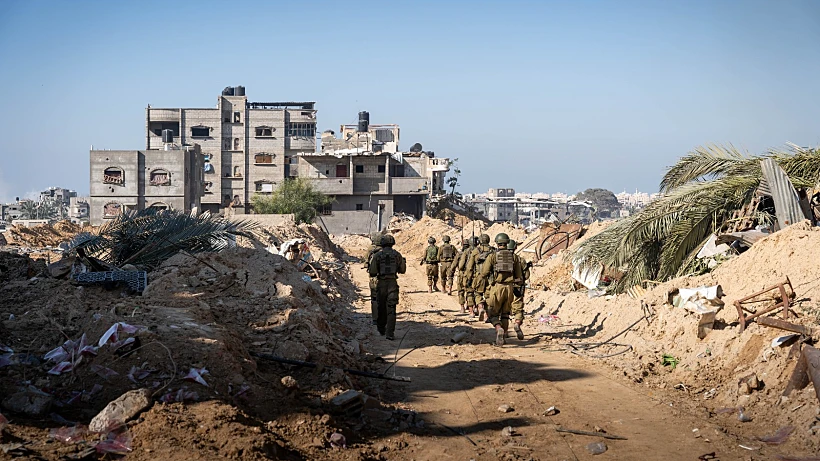 כוחות אוגדה 98 בח'אן יונס