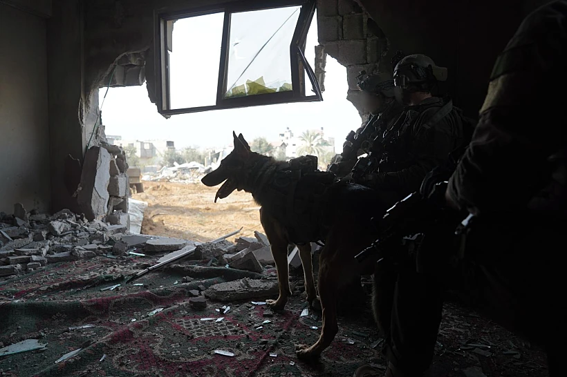 כוחות אוגדה 98 בח'אן יונס