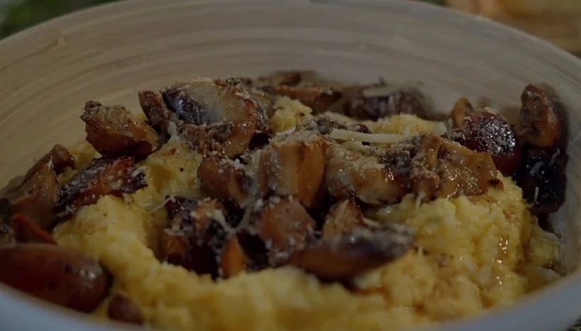 מתכון לפולנטה עם ראגו פטריות של מחניודה