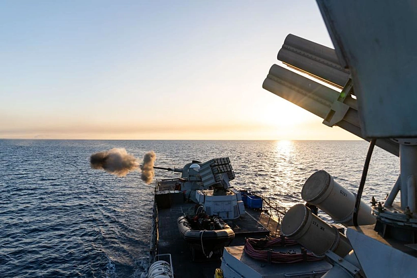 כוחות חיל הים מול חופי עזה