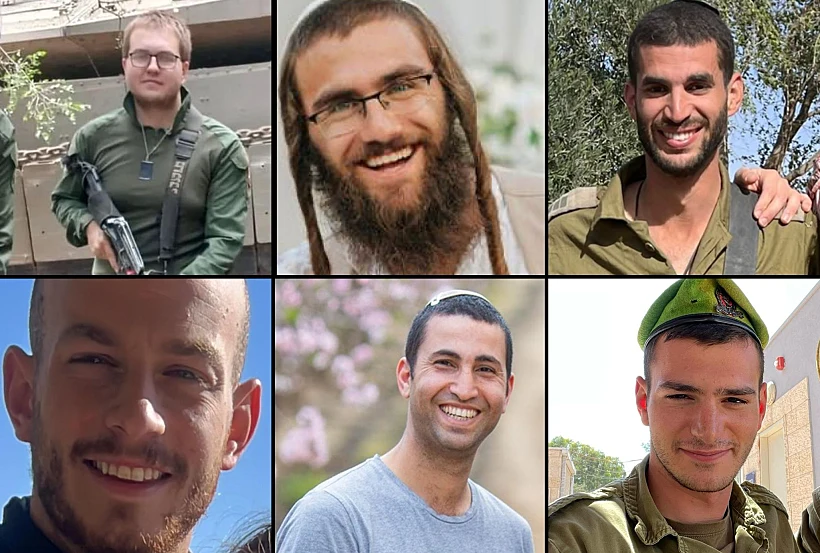 רס"ן שי שמריז, סרן (מיל') שאול גרינגליק, רס"ר (במיל') מאור לביא, רס"ל (מיל') יוסף גיטרץ, סמ״ר (מיל') אלישע יהונתן לובר וסמ"ר דניאל נחמני