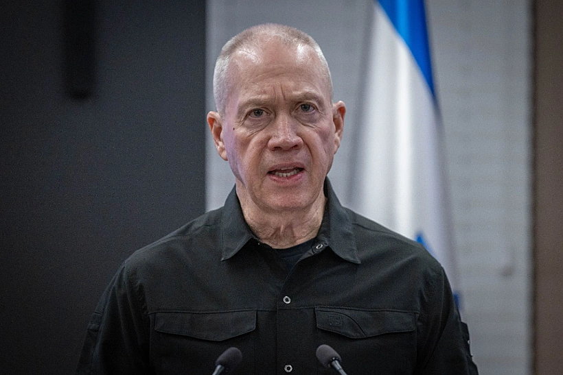 שר הביטחון יואב גלנט