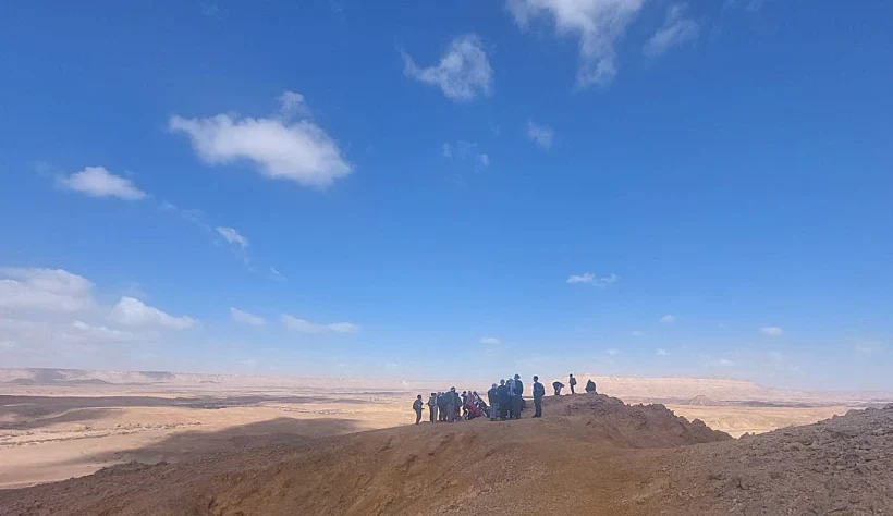החברה להגנת הטבע טיול לנוער מפונה