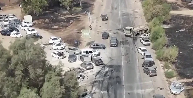 זירת הטבח במסיבת הנובה עוטף עזה רעים