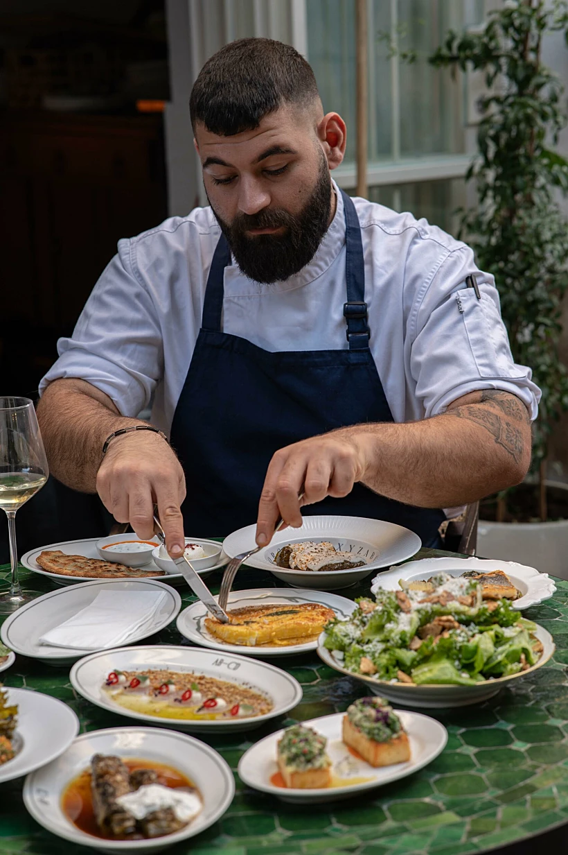 לואי חלבי, מסעדת abcd