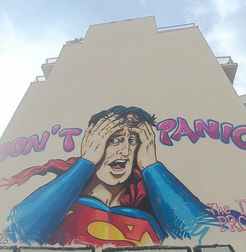 אמנות רחוב בעקבות המלחמה