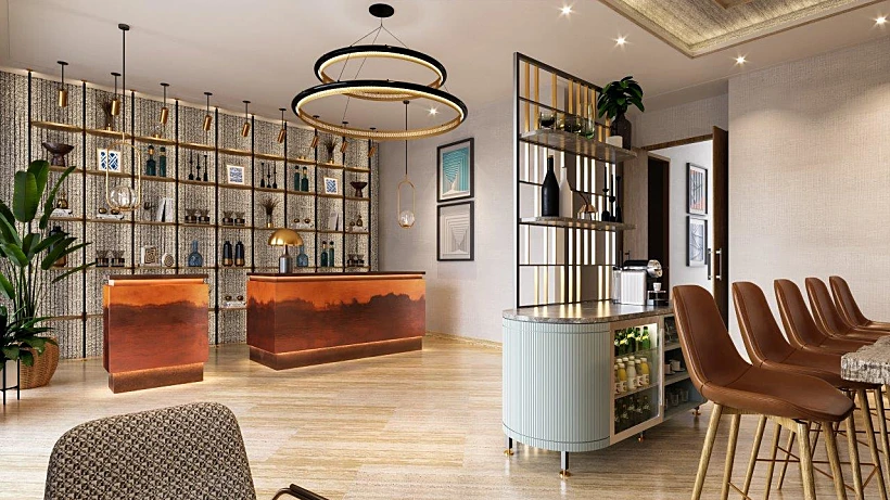 הדמיית לובי מלון נוצ'ה ירושלים מרשת פתאל