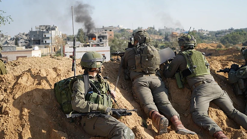 פעילות הכוחות ברצועת עזה חרבות ברזל