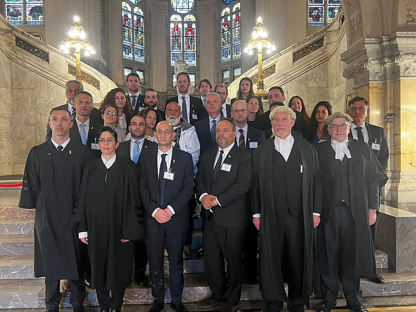 המשלחת הישראלית לדיון בהאג