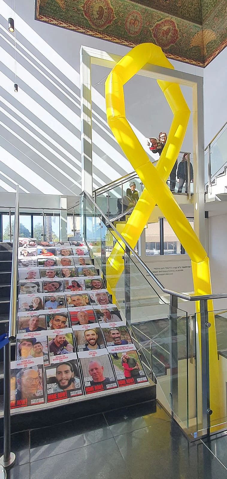 ציון 100 ימים בשבי באוניברסיטת תל אביב