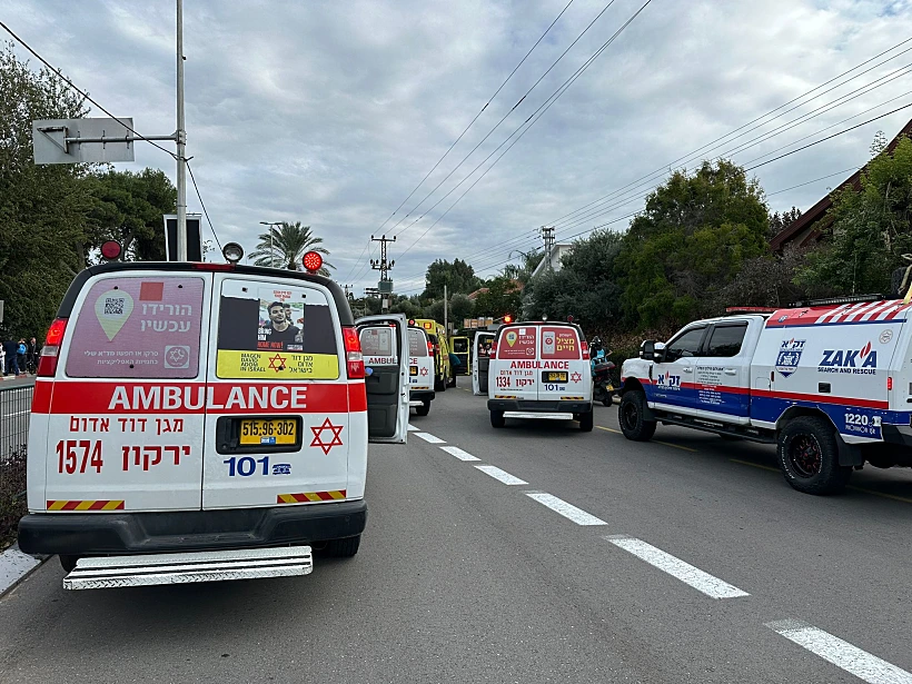 זירת הדריסה ברעננה