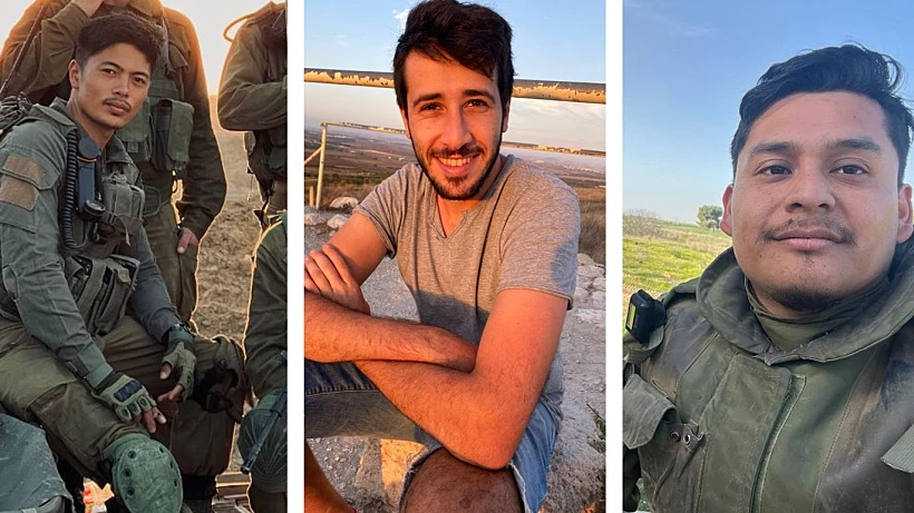 רס"ל (מיל') יובל לופס, רס"ר (מיל') יואב לוי, רס"ל (במיל') סדריק גרין