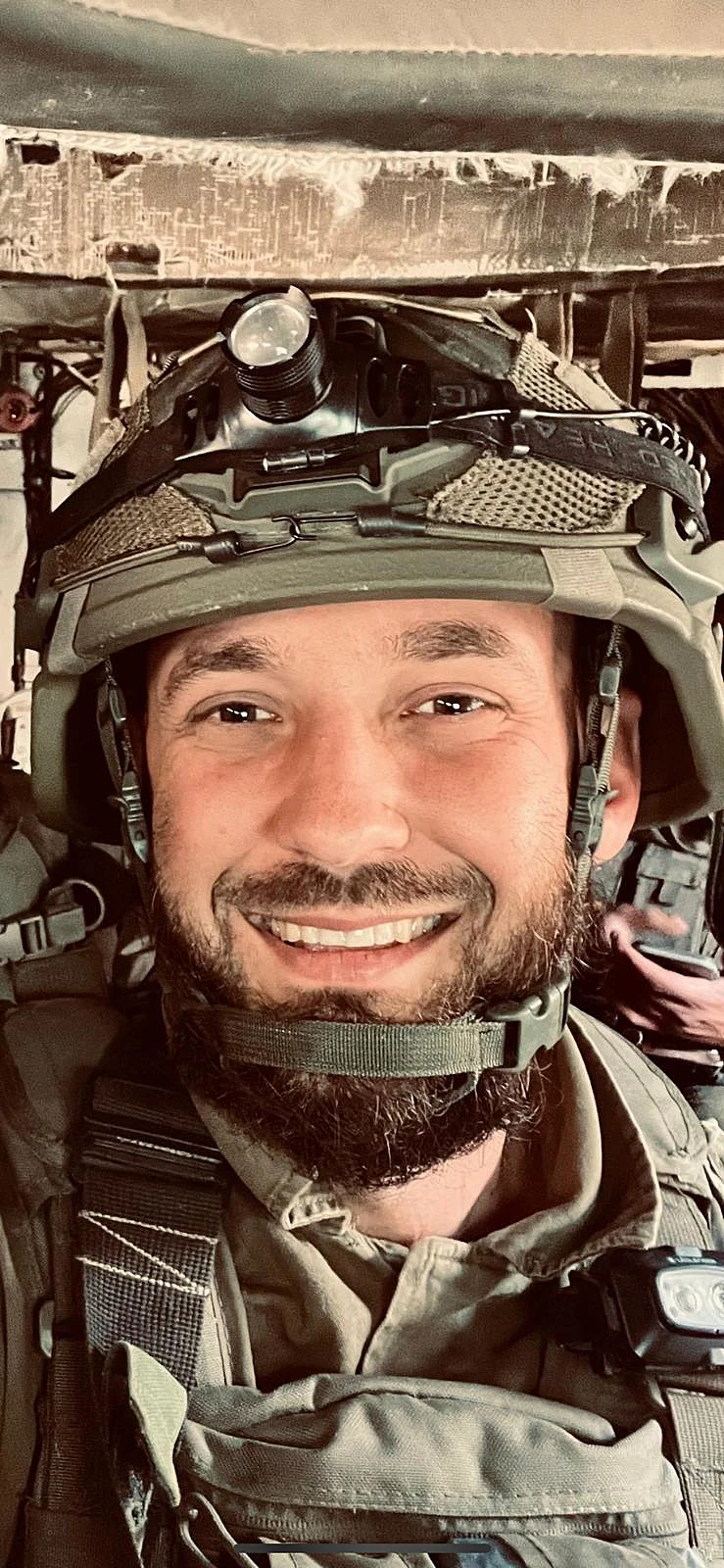 רס"ם (מיל') מארק קונונוביץ' חלל מלחמת חרבות ברזל רצועת עזה