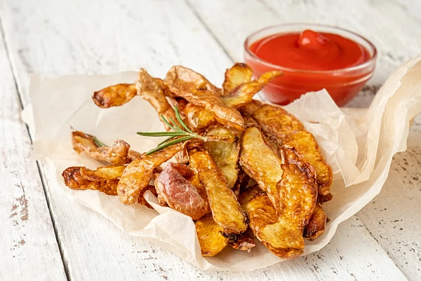 צ'יפס קליפות תפוחי אדמה