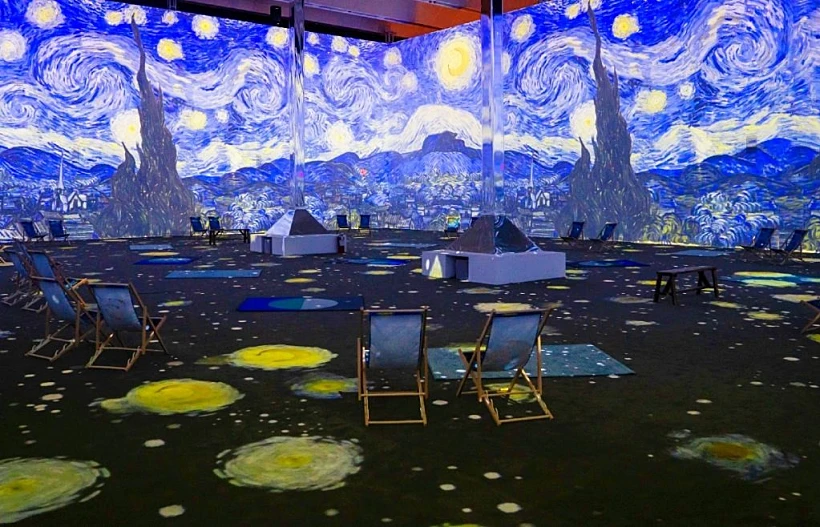 התערוכה של ואן גוך