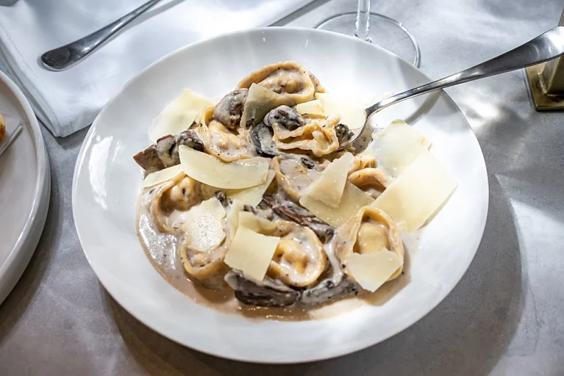 מנת דגל בהתהוות. טורטליני מסקרפונה שאטה, סנטה