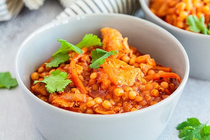 תבשיל עוף ופתיתים