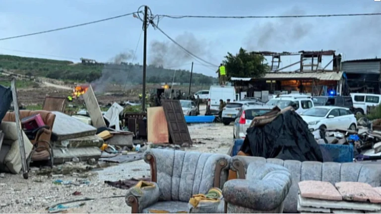 תיעוד מתוך התרגיל באיו"ש שדימה חטיפת פלסטיני בידי מתנחלים מלחמת חרבות ברזל