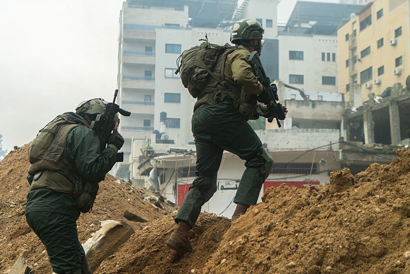 חיילי צה"ל בח'אן יונס חרבות ברזל עזה חמאס