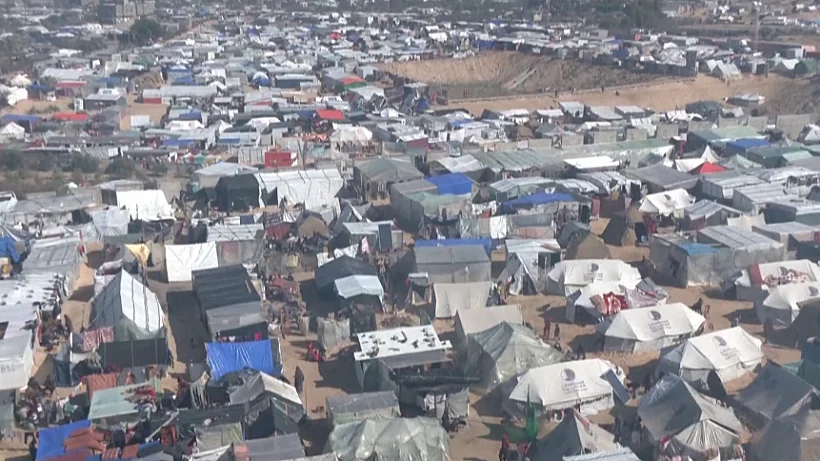 רפיח עזה מצרים חרבות ברזל עקורים