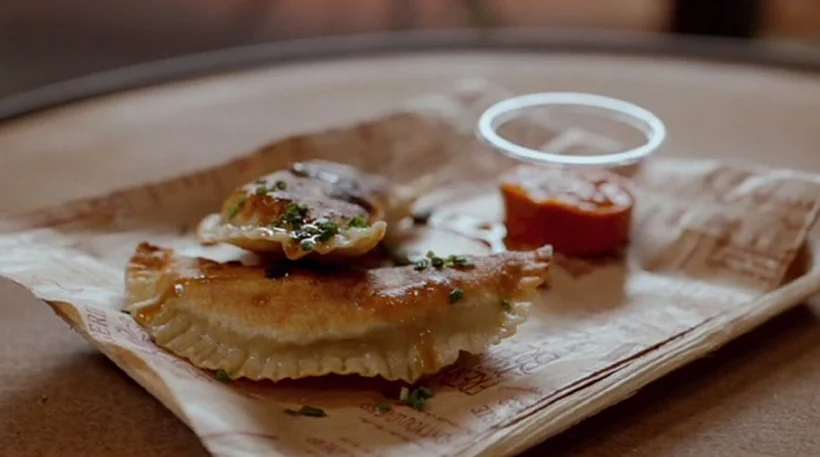 ורניקי ממולא בשקדי עגל