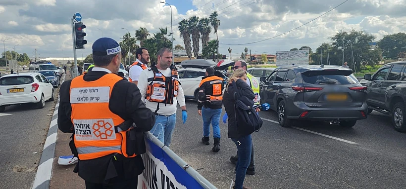 זירת הפיגוע בצומת ראם