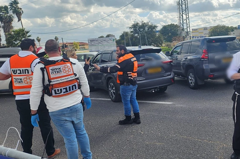 זירת הפיגוע בצומת ראם