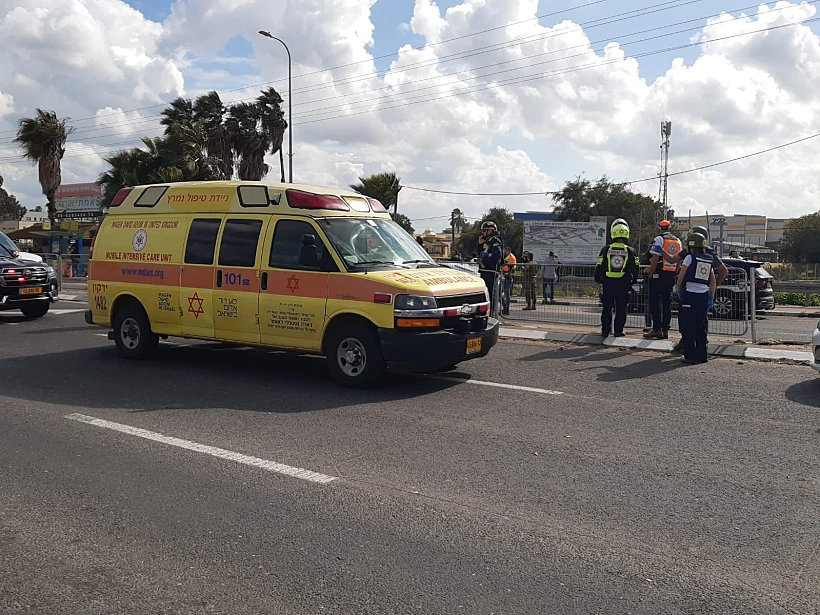 זירת הפיגוע בצומת ראם